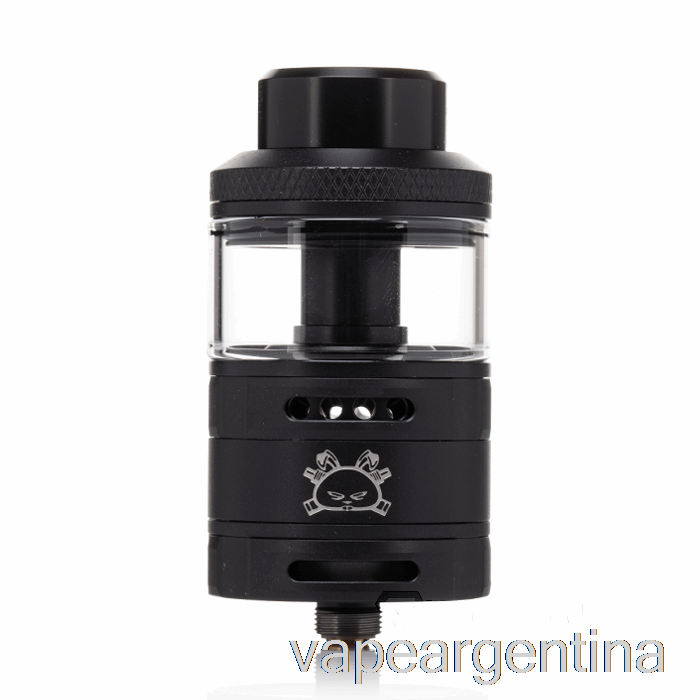Hellvape Fat Rabbit 28mm Rta Negro Con Logo Blanco Vape Argentina